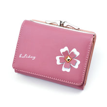 Load image into Gallery viewer, Zipper Women&#39;s Short Wallet