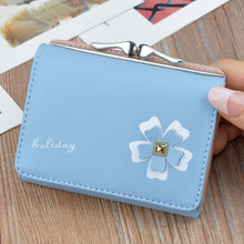 Load image into Gallery viewer, Zipper Women&#39;s Short Wallet