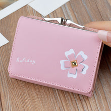 Load image into Gallery viewer, Zipper Women&#39;s Short Wallet