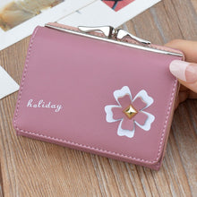 Load image into Gallery viewer, Zipper Women&#39;s Short Wallet