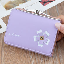 Load image into Gallery viewer, Zipper Women&#39;s Short Wallet